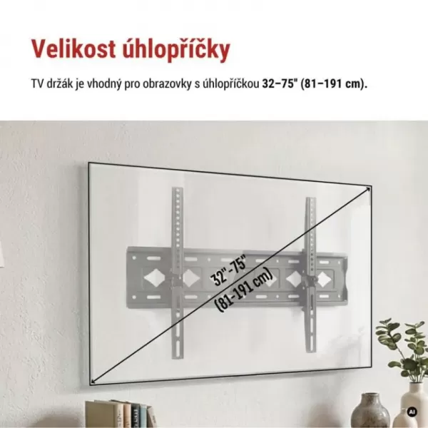 EMOS Držák naklápěcí pro TV 32-75" KT02T
