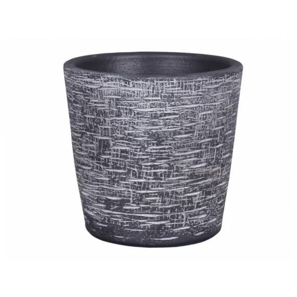 Obal PIRAN d20×19cm - černý melír