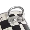 Kastrol smalt ŠACHOVNICE Lem 2,2 l