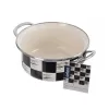 Kastrol smalt ŠACHOVNICE Lem 1,6 l