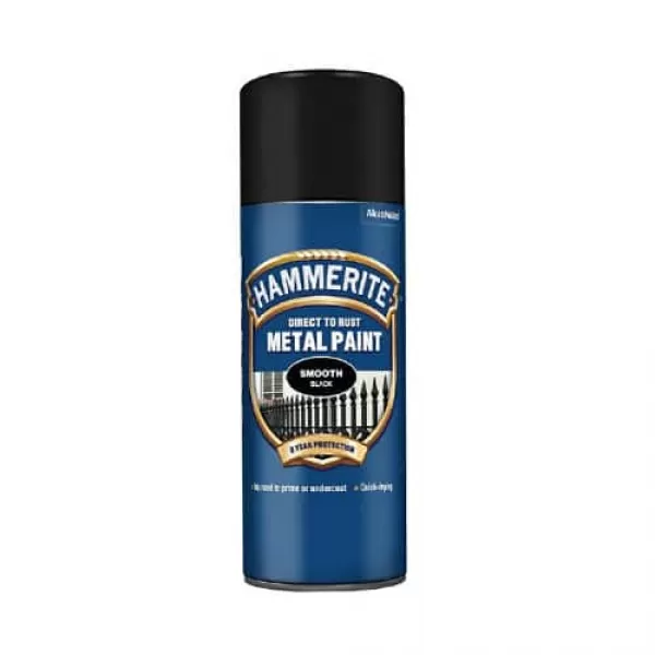 HM Sprej přímo na rez HLDK černý 400ml