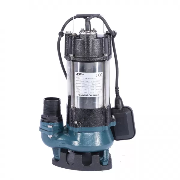 XT čerpadlo ponorné na odpadní vodu 75W XT122075