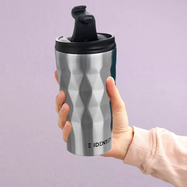 Hrnek TERMO pohár nerez/UH 0,43 l stříbrná