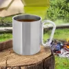 Hrnek nerez dvoustěnný+karabina 0,35 l