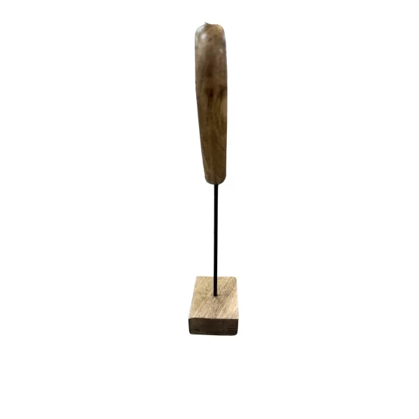 Srdce mango podstavec 15x6x33 cm
