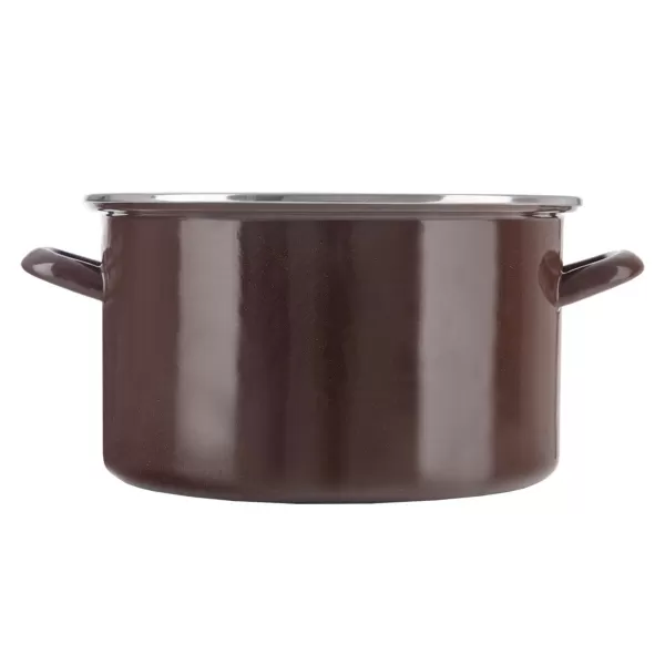 Hrnec smalt BROWN Lem 11,5 l