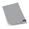 Samolepky na kořenky GREY obd. prázdné 23 šedá, CZ, SK, náhr. 842601