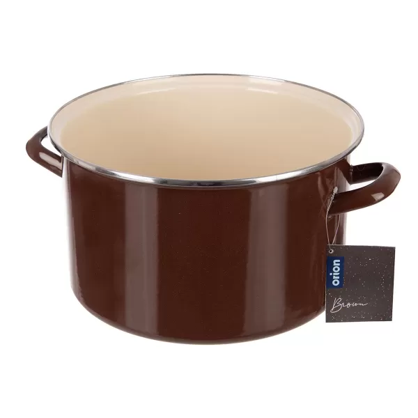 Hrnec smalt BROWN Lem 11,5 l