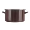 Hrnec smalt BROWN Lem 8 l