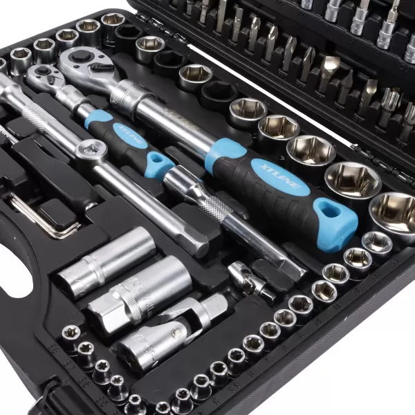 XT Sada hlavic 1/4"-1/2" 108 dílů