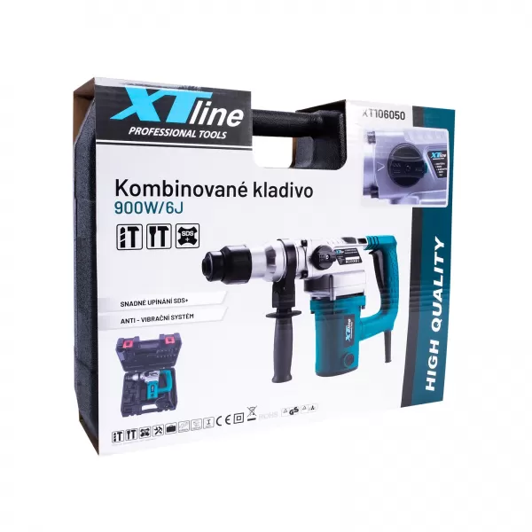 XT Kladivo kombi. 900W SDS PLUS 6J