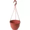Květináč Siena závěsný s miskou - teracota 16cm
