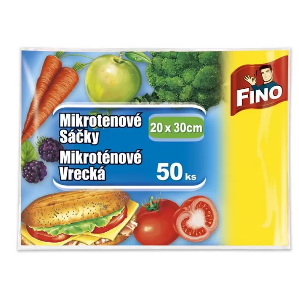FINO sáčky mikrotenové 20x30cm 50ks
