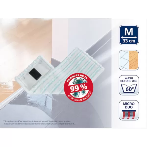 Náhradní návlek Micro Duo k mopu CLEAN TWIST M Ergo, 33 cm LEIFHEIT 52123