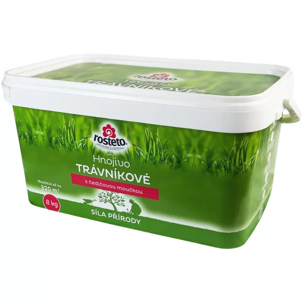 Hnojivo Rosteto s čedičovou moučkou - trávníkové 8kg