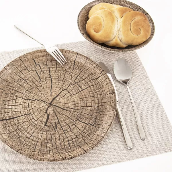 Prostírání PVC/polyester 45x30 cm béžová
