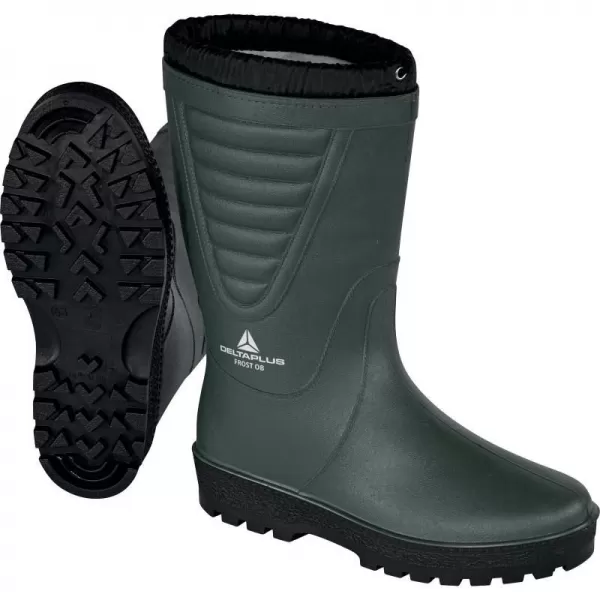 Holinky zimní FROST OB SRA vel. 39 zelená-černá