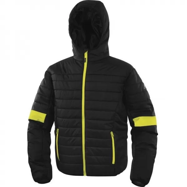 Bunda zimní BLOOM vel. 2XL - černá-žlutá