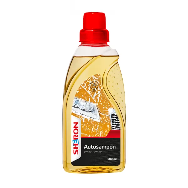 SHERON Autošampon s voskem 500ml