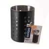 Stojan na příbory nerez BLACK pr. 9,3 cm