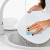 Houba na nádobí, úklid PU/nylon/jelenice 2 ks