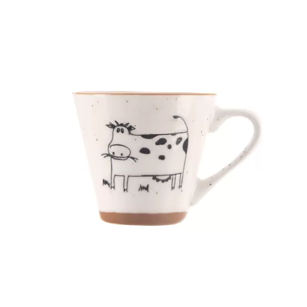 Hrnek porc. STATEK kráva espresso 0,07 l CZ