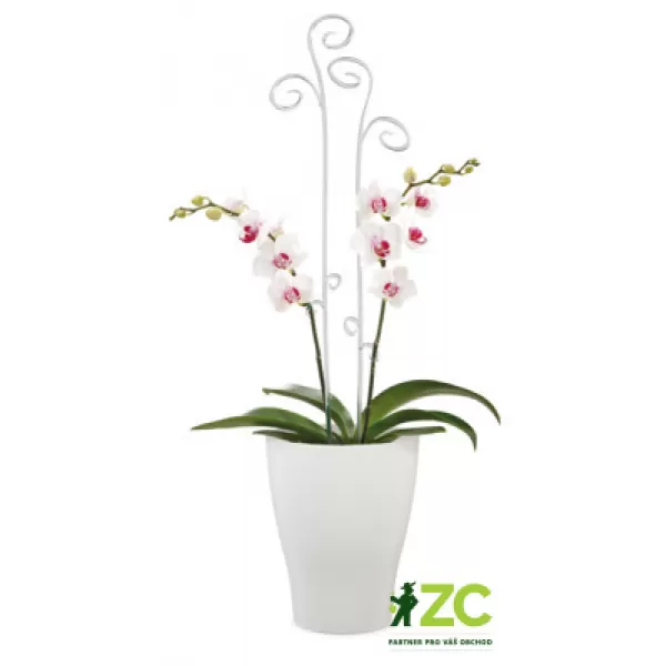 Obal orchidejový 608 Panna bílý mat 13cm/v.17cm