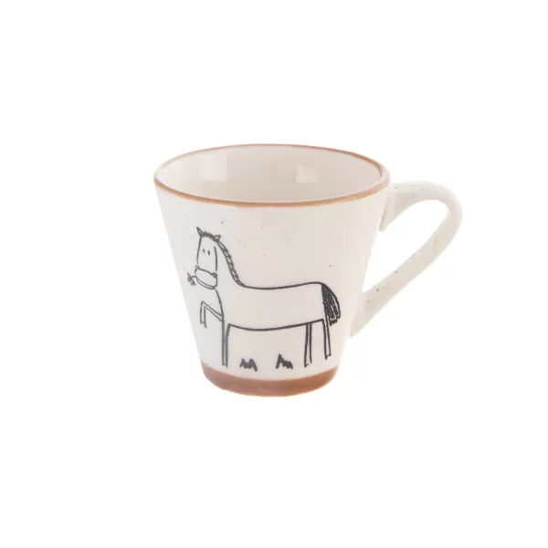 Hrnek porc. STATEK kůň espresso 0,07 l CZ