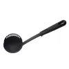 Naběračka termoplast PBT s cedníkem BLACKLINE 30,5 cm, pr. 9 cm