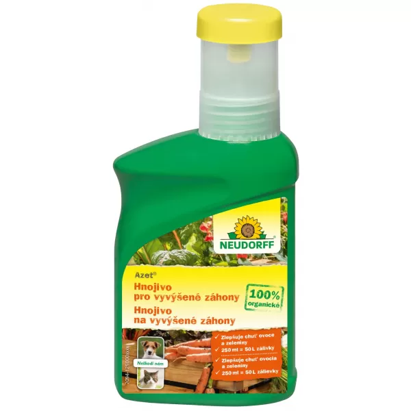 Hnojivo Azet Neudorff-pro vyvýšené záhony 250ml