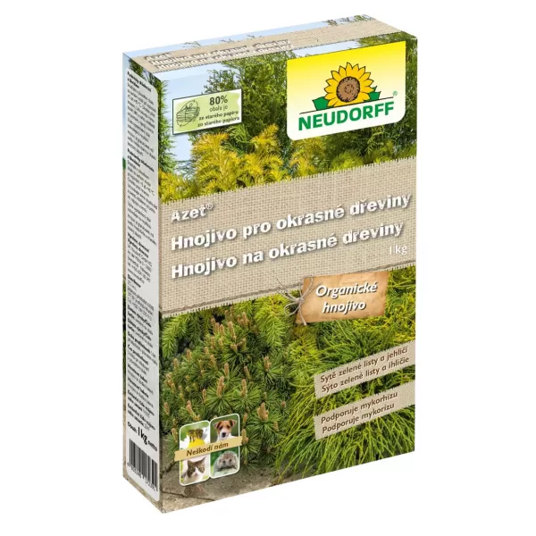 Hnojivo Azet Neudorff-pro okrasné dřeviny 1kg