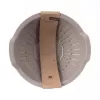 Cedník UH+miska ELA pr. 25 cm zelená