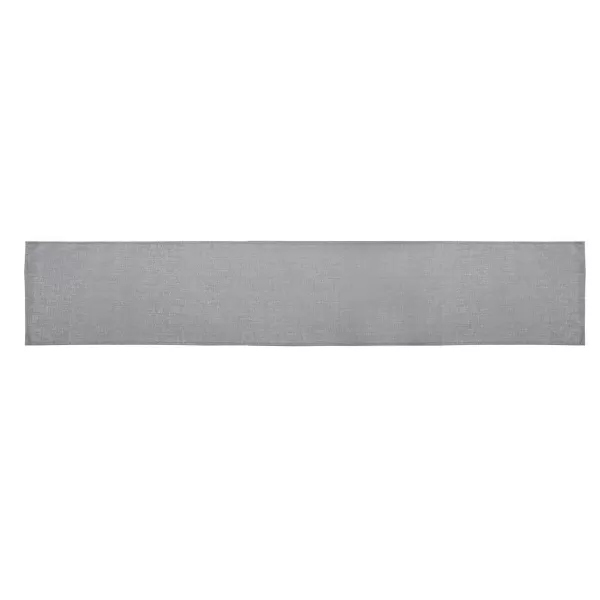 Ubrus-běhoun polyester 160x30 cm sv. šedá