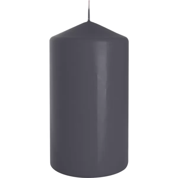 Svíčka válec 80/150 šedá
