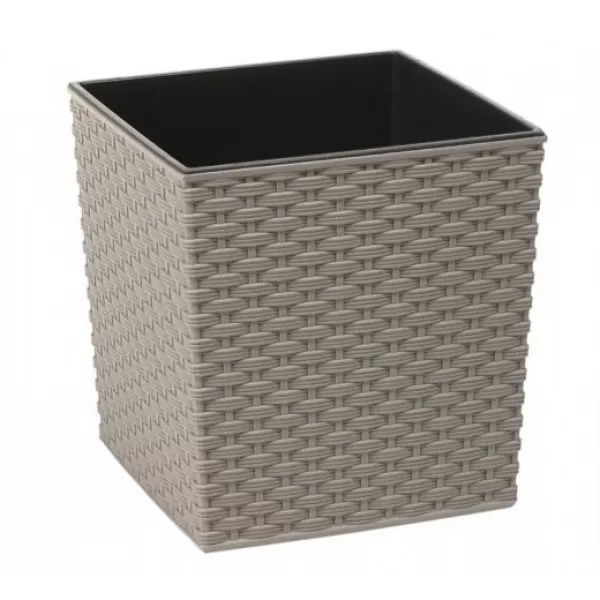 Obal JUKA ECO wood 250x250mm rattan šedá