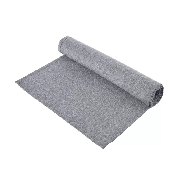 Ubrus-běhoun polyester 160x30 cm sv. šedá