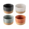 Miska kamenina pr. 6,5 cm serv. set 4 ks