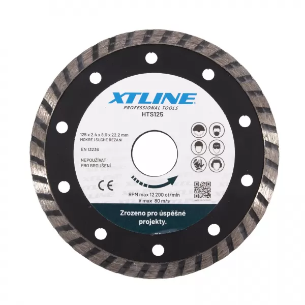 XT kotouč DIA HTS125 125x22,2