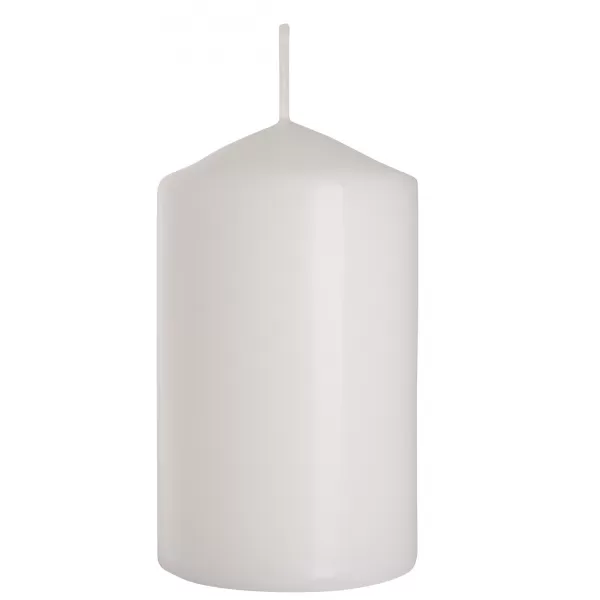 Svíčka válec 60/100 bílá