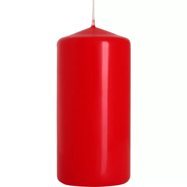 Svíčka válec 50/100 červená