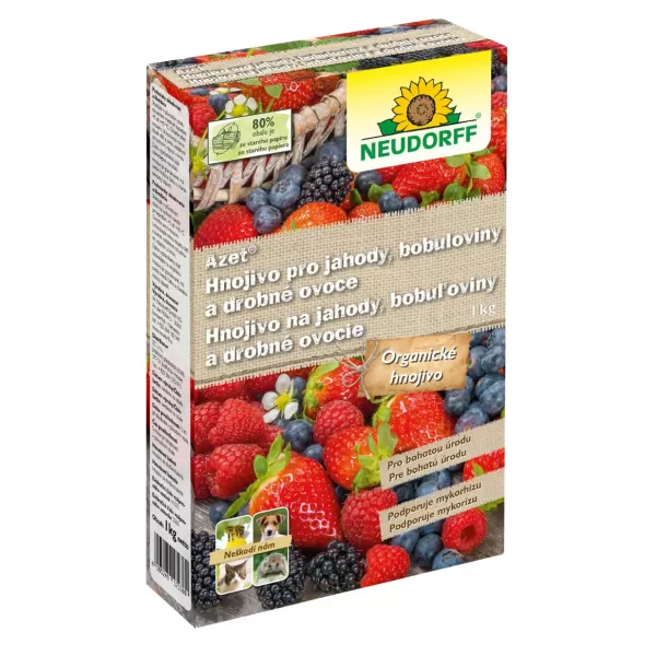 Hnojivo Azet Neudorff-pro jahody a drobné ovoce 1kg