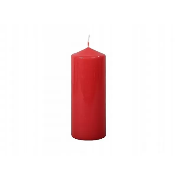 Svíčka válec 60/150 červená