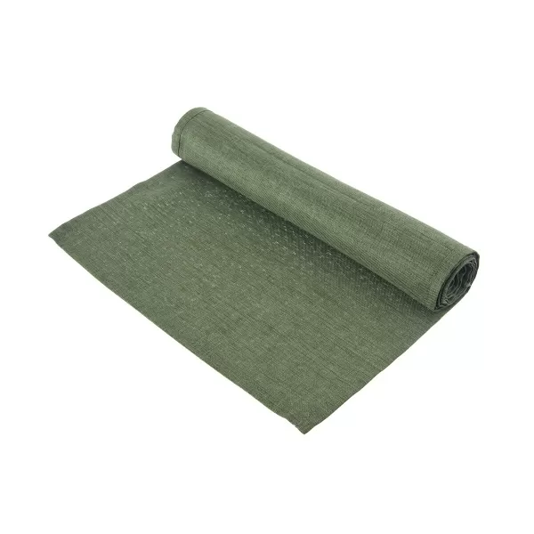 Ubrus-běhoun polyester 160x30 cm zelená