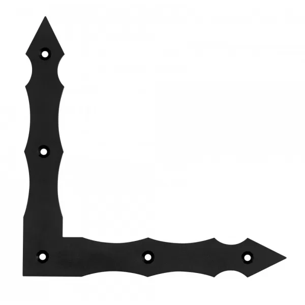 ADOBY Rohovník NAD2c/SNO3 ozdobný 200x200x30x3mm černý