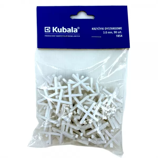 KUBALA 1851 Křížek distanční plast 1,5mm 150ks