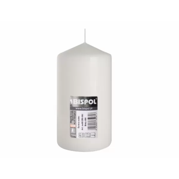 Svíčka válec 70/120 bílá