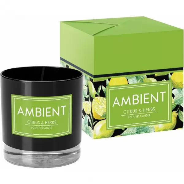 Svíčka AMBIEnT sklo Citrus
