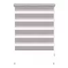 Roleta Zebra den/noc 80x150cm, Silvalin mocca