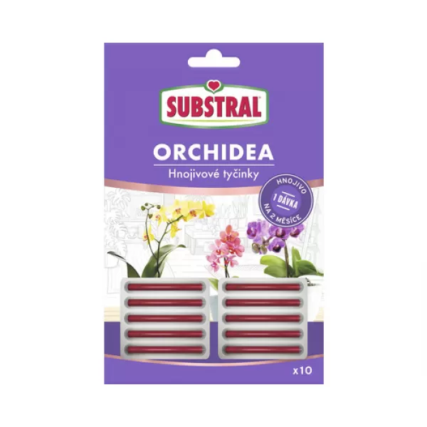 Tyčinky - Substral orchideje 10 ks EVERGREEN