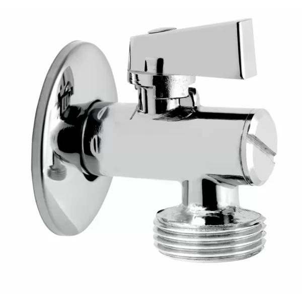 Ventil pračkový rohový s filtrem,krytkou a kov.pákou1/2X3/4 CF3010/20